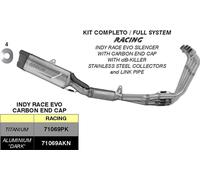 Échappement complet de course ARROW avec embout Indy Race Evo en titane pour Honda CBR 650 R