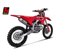 ECHAPPEMENT COMPLET EVOLUTION AKRAPOVIC TITANE POUR HONDA CRF 450 R / RX 2021-20