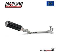 73826B6K - Echappement Giannelli IPERSPORT Noir Yamaha T-MAX 530/560