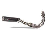 Echappement complet GPR approuve Kat satin M3 Poppy Triumph Trident 660 21-24