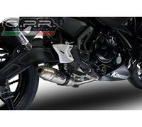 Gpr Exhaust Systems Deeptone Kawasaki Z 650 Rs/zr 650 Rs 21-22 Not Homologated Full Line System Argenté Not Homologated