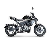 Gpr Exhaust Systems M3 Poppy Cf Moto 300 Nk 22-24 Ref:e5.cf.8.cat.m3.pp Stainless Steel With Catalyst Homologated Full Line System Argenté Homologated