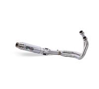 Gpr Exclusive Deeptone Inox Honda Cbr 650 F 17-18 Not Homologated Full Line System Argenté Not homologated