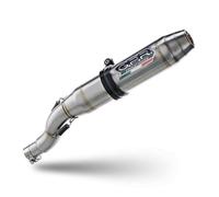 Echappement complet GPR racing acier satine Deeptone Yamaha Sniper 155 2021-2023