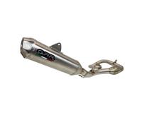 Gpr Exhaust Systems Gas Gas Ex 450f 2021-2023 Not Homologated Full Line System Argenté Not Homologated