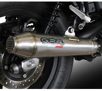 Echappement complet GPR racing acier satine Ultracone Zontes 350GK 2022-2024