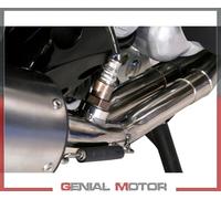 G.P.R. Ligne complète d'échappement Yamaha T-Max 500 2001/2011 Satinox