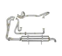 Echappement complet inox Vintage Speed pour VOLKSWAGEN Transporter T25 2.1 Syncro (1979-1992)