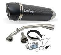 Échappement complet LeoVince GP CORSA EVO RACING carbone pour Honda PCX 125