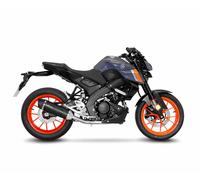 Leovince Lv One Evo Yamaha Mt/yzf-r 125 2021 Homologated Full Line System Argenté Homologated