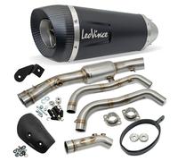 Leovince Factory S Black Edition Yamaha Yzf-r7 21-22 Ref:14405sb Not Homologated Full Line System Argenté Not Homologated