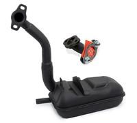Échappement complet LeoVince SITO PLUS acier pour Piaggio Vespa HP / PK 50 / XL