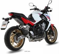 Échappement complet MIVV GP en carbone pour HONDA CB 650 F