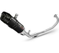 Échappement complet MIVV GP noir avec embout en carbone pour YAMAHA YZF R125 2014-2018