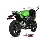 Échappement complet MIVV Mk3 en acier inoxydable pour KAWASAKI z650 2017-2023