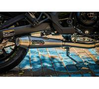 Échappement complet Ultrakone homologué GPR avec catalyseur pour Kawasaki Versys 650