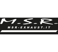 ECHAPPEMENT COMPLÉTE HOMOLOGUÉE MSR SILENCIEUX MOTO VINTAGE YAMAHA FJ 1100 1984/85 4/1 DROIT ROUNDCIL ACR