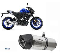 SILENCIEUX D'ECHAPPEMENT LEOVINCE LV ONE EVO POUR YAMAHA MT-125 2020 INOX-COD.14