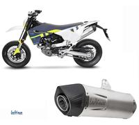 Leovince Lv One Evo Husqvarna 701 Enduro 21-24/701 Supermoto 17-24 Homologated Full Line System Argenté Homologated