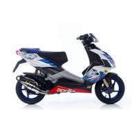 Echappement Complete Leovince HM Tt Noir Alu Aprilia Sr 50 R Factory 2004 > 2012