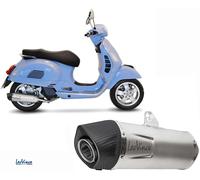 Leovince One Evo Vespa 14358e Not Homologated Full Line System Argenté Not Homologated