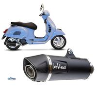 Leovince Nero Vespa Gts 125/150 I.e17-20 14069 Not Homologated Full Line System Argenté Not Homologated