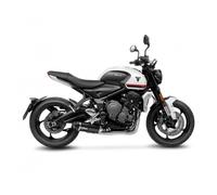 Leovince Lv One Evo Triumph Tride 660 Homologated Muffler Argenté Homologated
