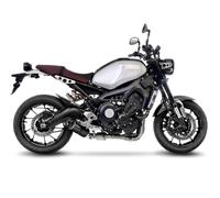 Leovince Lv One Evo Black Edition Yamaha Mt-09/fz-09 17-19 Not Homologated Muffler Argenté Not Homologated