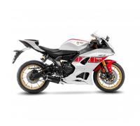 Leovince Lv One Evo Black Edition Yamaha Mt-07/xsr 700/xtribute/yzf-r7 21-22 14360eb Homologated Full Line System Argenté Homologated