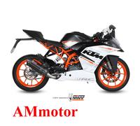 MIVV Pot d'échappement complet Suono Inox Noir pour KTM RC 390 2014-2016