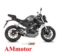 Pot D Echappament Complet MIVV GP Noir Inox pour Yamaha Yzf R125 2014 > 2018