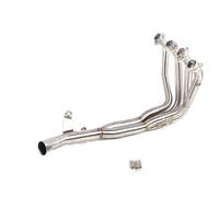 Échappement De Moto Modifié Tuyau De Liaison Intermédiaire Avant Sans Lacet Pour Kawasaki Z900RS 2017-2021 Automobile(1)