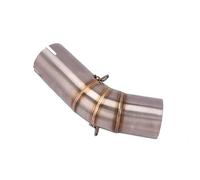 Échappement D'échappement sans Lacet Projet GP Course Moto pour Ducati 959 pour Panigale Modifier Tuyau Liaison Centrale Reliant Silencieux 60mm D'échappement Tuyaux