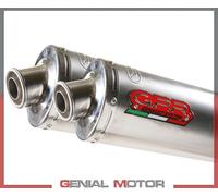 Echappement Demi-Complet GPR INOX TONDO ROUND Racin DUCATI MONSTER S4R 2003 2007
