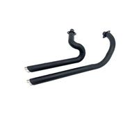 Echappement Double Pour Moto Système D'échappement Complet Pour Steed Pour Shadow VT400 VT600 VLX400 VLX600 VT400C VT 400 VT600C VLX 600(Black)