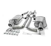 Echappement Duplex Catback inox Audi A4 8E Quattro 2001-2004 1x100mm 02AU014-10D