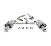 Echappement Duplex Catback inox Opel Insignia 2009 a 2013 90x120mm 02OP015-25D