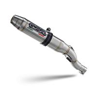 Gpr Exhaust Systems Deeptone Inox Duke 790 17-20 Euro 4 Homologated Slip On Muffler Argenté Homologated