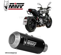 MIVV Mk 3 Dispositifs D'Échappement Acier inoxydable naturel mat ou noir