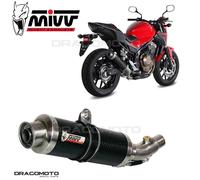 Mivv Gp Honda Cb 500 F 2016-18 H.062.l2s Homologated Slip On Muffler Argenté Homologated
