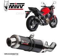 Mivv Gp Honda Cb 500 F 2016-18 H.062.lxb Homologated Slip On Muffler Argenté Homologated