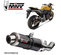 MIVV Silencieux d'échappement GP – Carbone/Titane – Honda CBR600F 2011-2013, Hornet 600 2007-2013