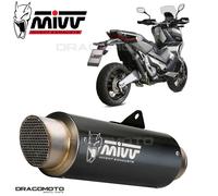 MIVV Pot d'échappement GP Pro acier inoxydable noir pour Honda X-ADV 750 (2017-2023)