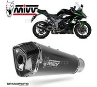 MIVV Silencieux Slip-On Delta Race Kawasaki Ninja 1000 SX/Tourer 2020-24 K.054.ldrb Homologué