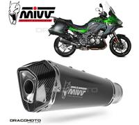 Mivv Delta Race Kawasaki Versys 1000/s/se 2019-24 K.049.ldrb Homologated Slip On Muffler Argenté Homologated