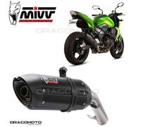 MIVV silencieux Slip-On Suono Kawasaki Z750 2007-2014 K.018.L9 homologué argent