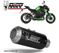 MIVV Silencieux mk3 Carbone/Casquette INOX Kawasaki z900