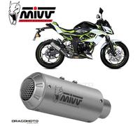 MIVV Silencieux Slip-On Mk3 en acier inoxydable pour Kawasaki Ninja 125 2019-2024
