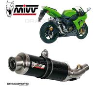 K.012.L2S - Silencieux Echappement Mivv GP Carbon Kawasaki ZX-10R Ninja 04/05