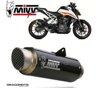 Mivv Gp Ktm 125 Duke 2021-23 Kt.025.l2p Homologated Slip On Muffler Doré Homologated